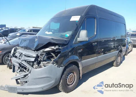2021 Mercedes-Benz Sprinter 2500 Standard Roof I4 Diesel from USA, damaged, VIN W1W4DBHY4MT048881